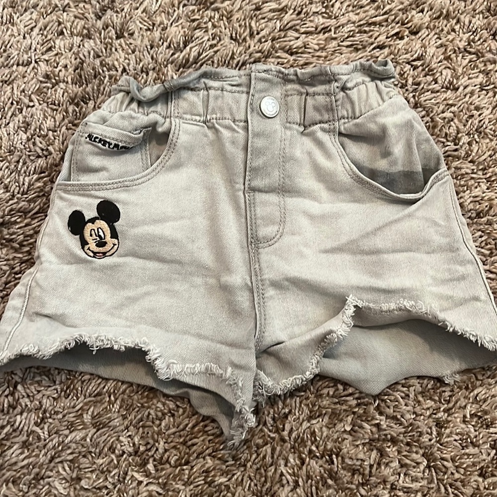 Disney denim shorts